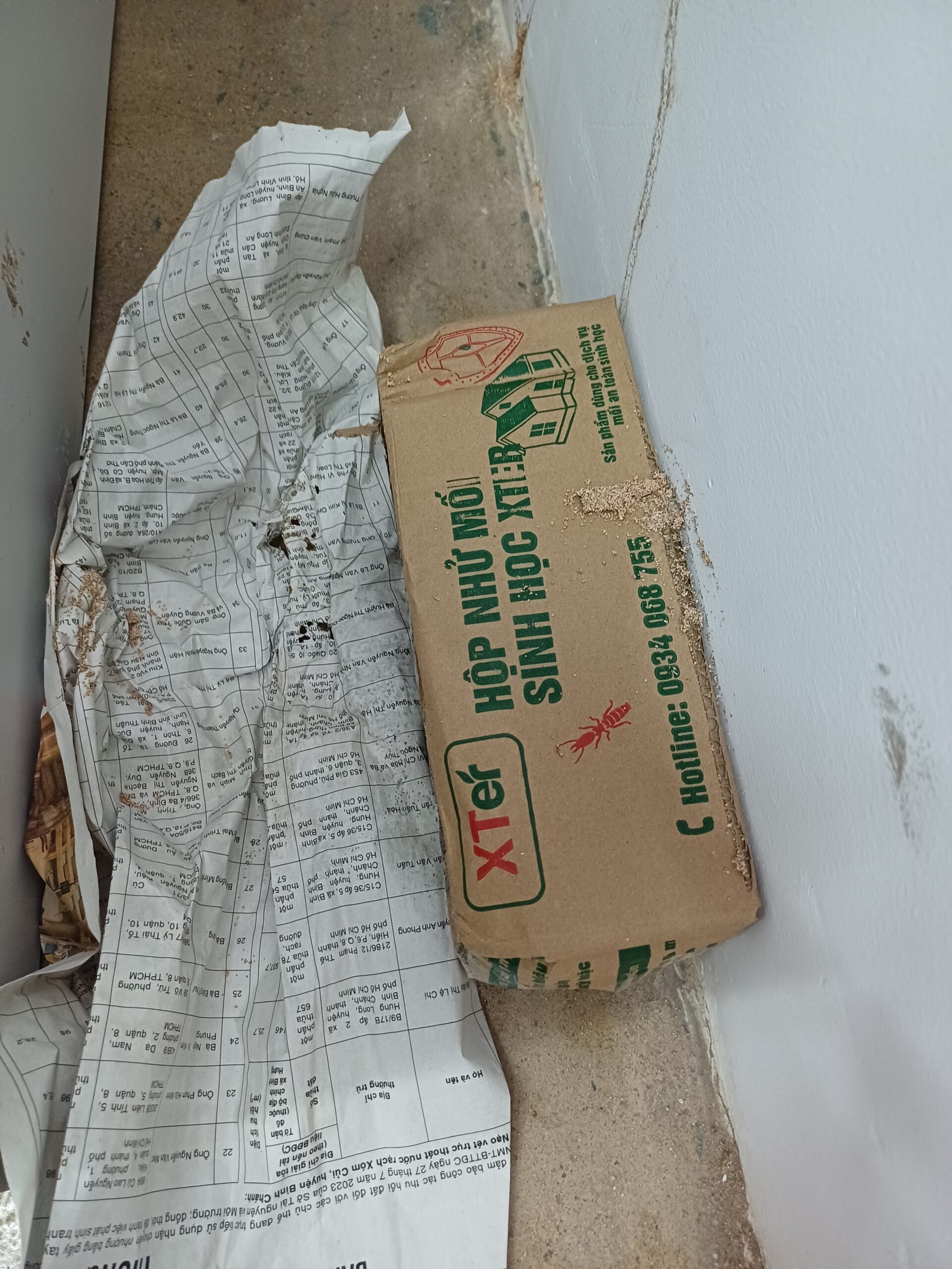 Tại sao phải diệt mối sinh học?